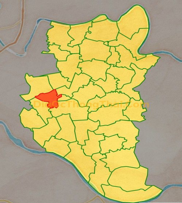Bản đồ vị trí xã Vũ Quý huyện Kiến Xương