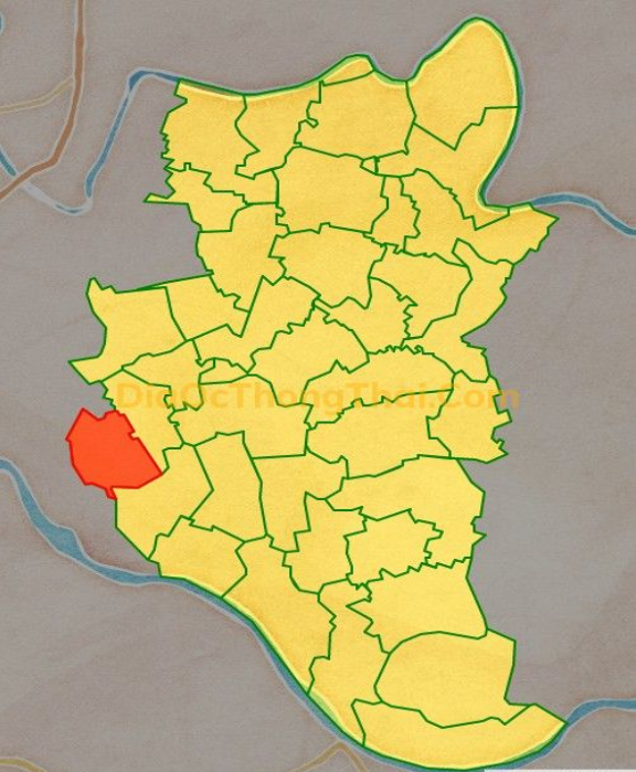 Bản đồ vị trí xã Vũ Thắng, huyện Kiến Xương