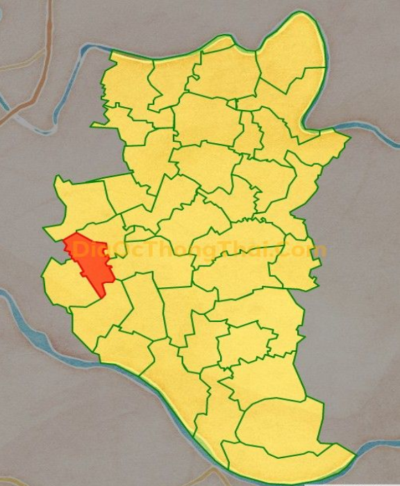 Bản đồ vị trí xã Vũ Trung, huyện Kiến Xương
