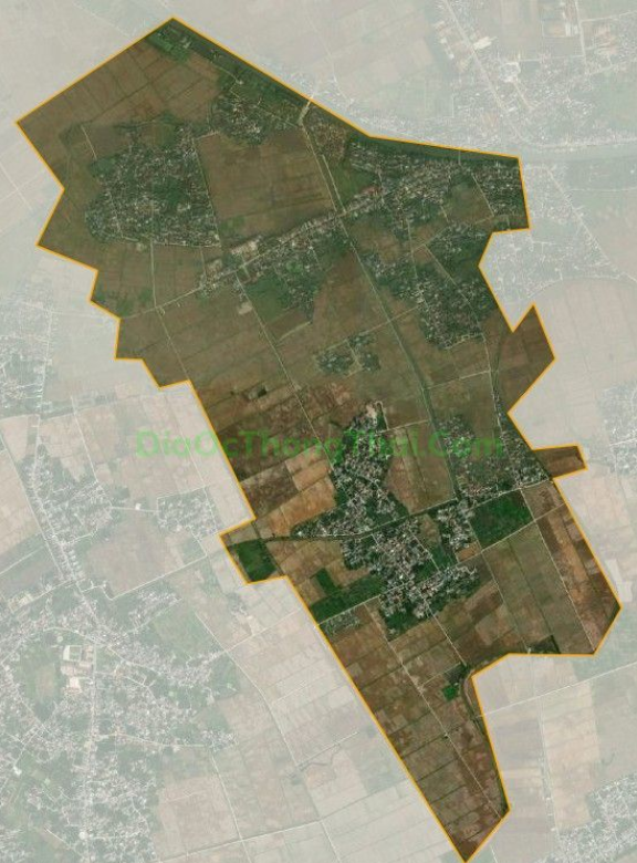 Bản đồ vệ tinh xã Vũ Trung, huyện Kiến Xương