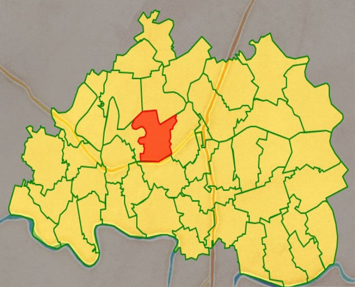 Bản đồ vị trí xã Phong Châu, huyện Đông Hưng