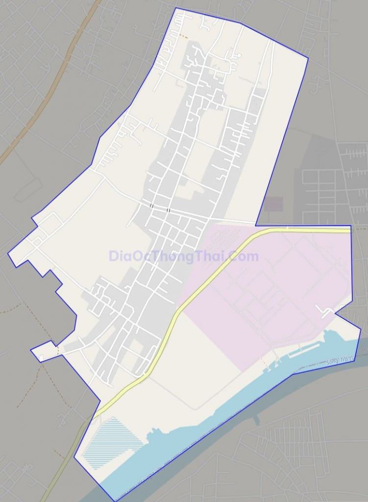 Bản đồ giao thông xã Mỹ Lộc, huyện Thái Thụy