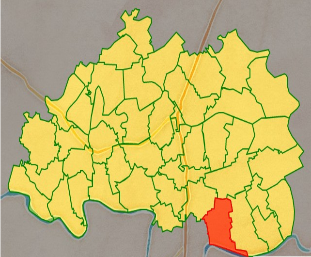 Bản đồ vị trí xã Đông Hoàng, huyện Đông Hưng