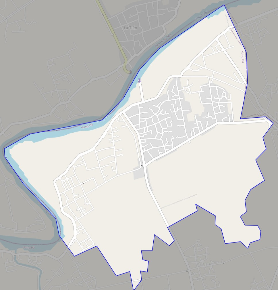 Bản đồ giao thông xã Điệp Nông, huyện Hưng Hà