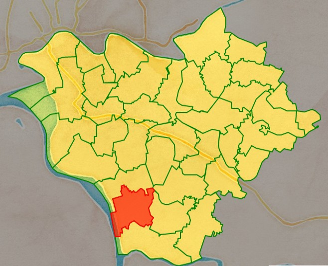 Bản đồ vị trí xã Độc Lập, huyện Hưng Hà