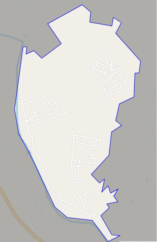 Bản đồ giao thông xã Hòa Bình, huyện Hưng Hà