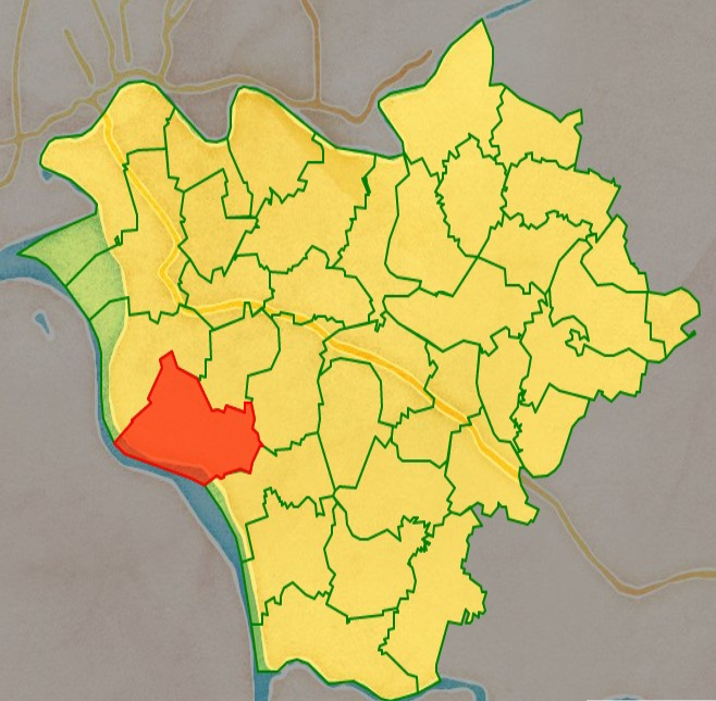 Bản đồ vị trí xã Hồng An, huyện Hưng Hà