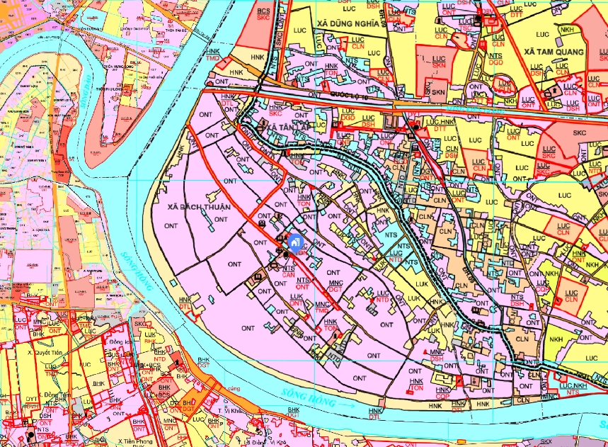 bản đồ quy hoạch huyện xã bách thuận