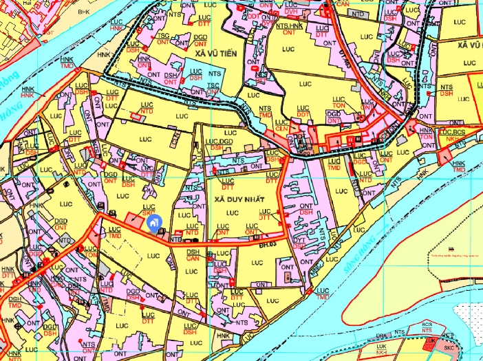bản đồ quy hoạch huyện xã duy nhất