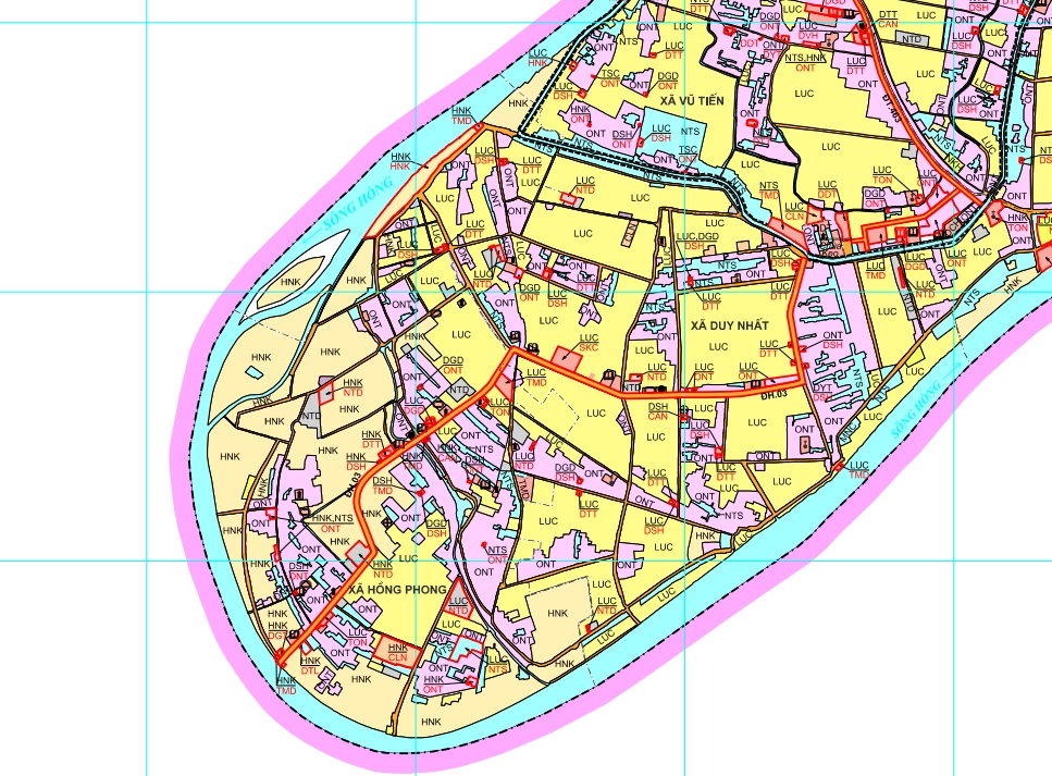 bản đồ quy hoạch huyện xã hồng phong