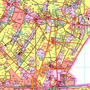 bản đồ quy hoạch huyện xã minh quang