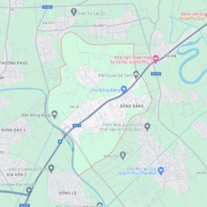 bản đồ xã An Khê huyện Quỳnh Phụ, Thái Bình