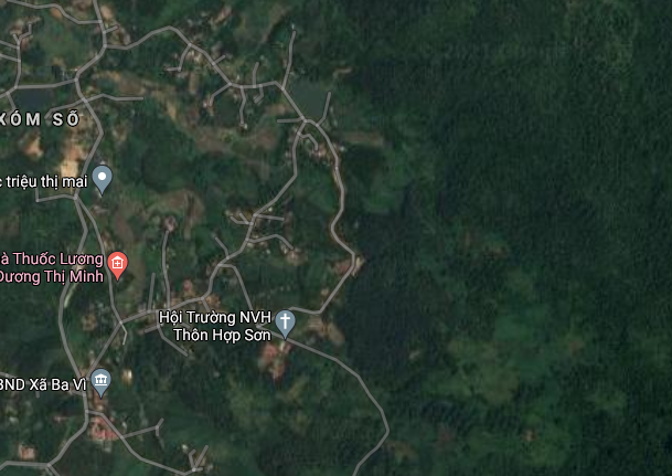 Bản đồ quy hoạch xã Ba Vì, Ba Vì, Hà Nội 8 Ảnh thực địa trên Google vệ tinh