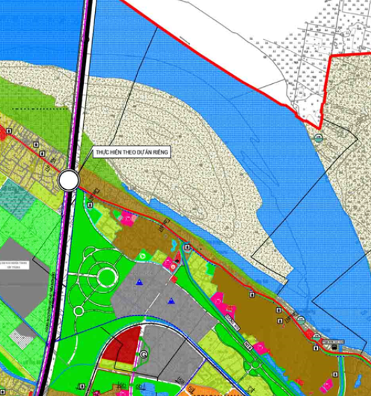 Bản đồ quy hoạch giao thông xã Liên Hồng theo bản đồ quy hoạch chung xây dựng huyện Đan Phượng TP Hà Nội đến năm 2030