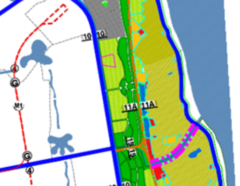 Bản đồ quy hoạch giao thông xã Liên Hà theo bản đồ quy hoạch giao thông Phân khu GS