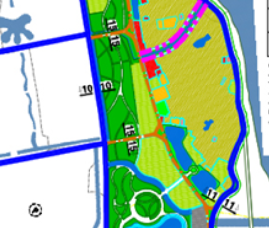 Bản đồ quy hoạch giao thông xã Liên Trung theo bản đồ quy hoạch giao thông Phân khu GS