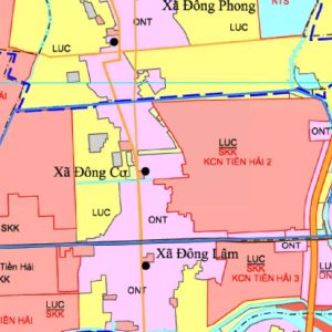 quy hoạch xã đông cơ huyện tiền Hải