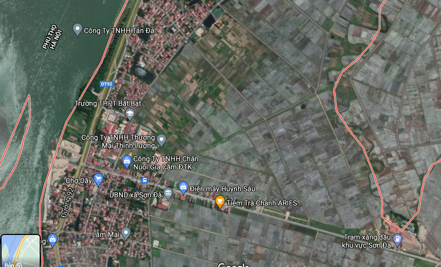 Ảnh thực địa trên Google vệ tinh