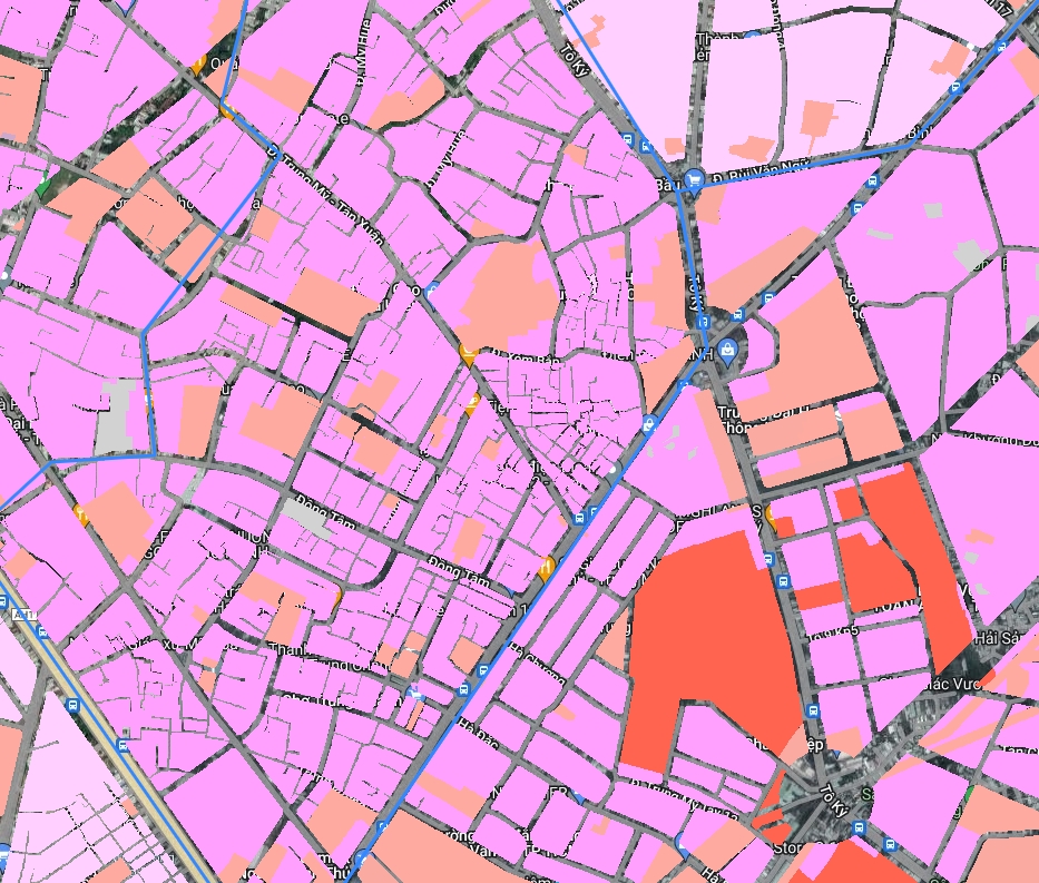 Bản đồ quy hoạch Xã Trung Chánh, Hóc Môn, Hồ Chí Minh