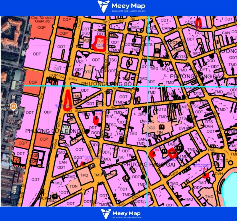 Bản đồ quy hoạch quận Hoàn Kiếm Hà Nội 2025| Kế hoạch sử dụng đất 32 Bản đồ quy hoạch Hàng Bồ, Hoàn Kiếm