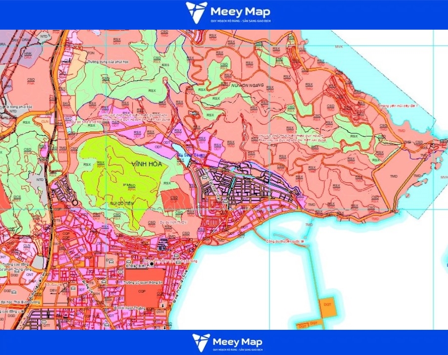 Bản đồ quy hoạch thành phố Nha Trang, Khánh Hòa năm 2024| Kế hoạch sử dụng đất 15 Bản đồ quy hoạch phường Vĩnh Hòa, thành phố Nha Trang