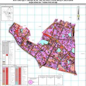 Bản đồ quy hoạch quận Đống Đa