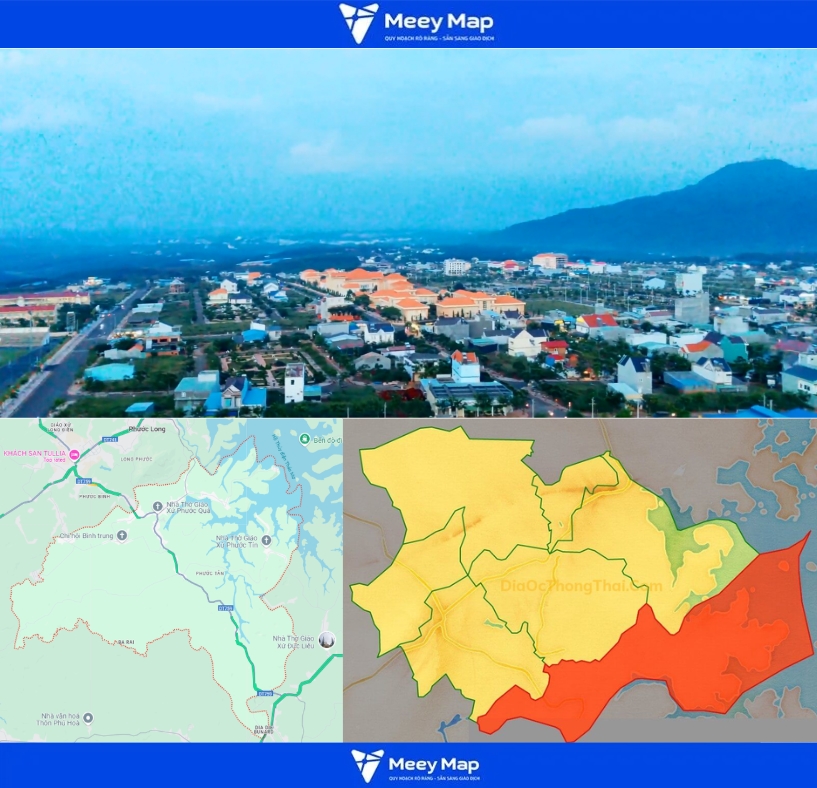 Bản đồ quy hoạch thị xã Phước Long, Bình Phước 2024| Kế hoạch sử dụng đất 1 Bản đồ xã Phước Tín, Thị Xã Phước Long