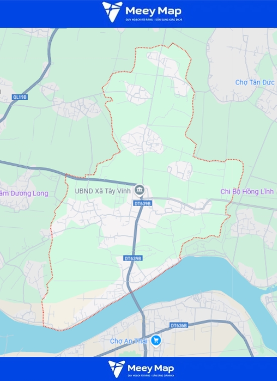 Bản đồ Quy Hoạch Huyện Tây Sơn, Bình Định| Kế hoạch sử dụng đất 13 Bản đồ xã tây vinh, Huyện Tây Sơn