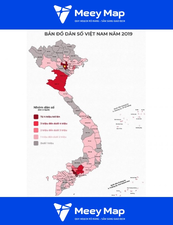 Bản đồ Hà Nội: 12 Quận, 17 huyện và 1 thị xã mới nhất 3 Ha Noi co dan so cao thu 2 ca nuoc sau TP.HCM