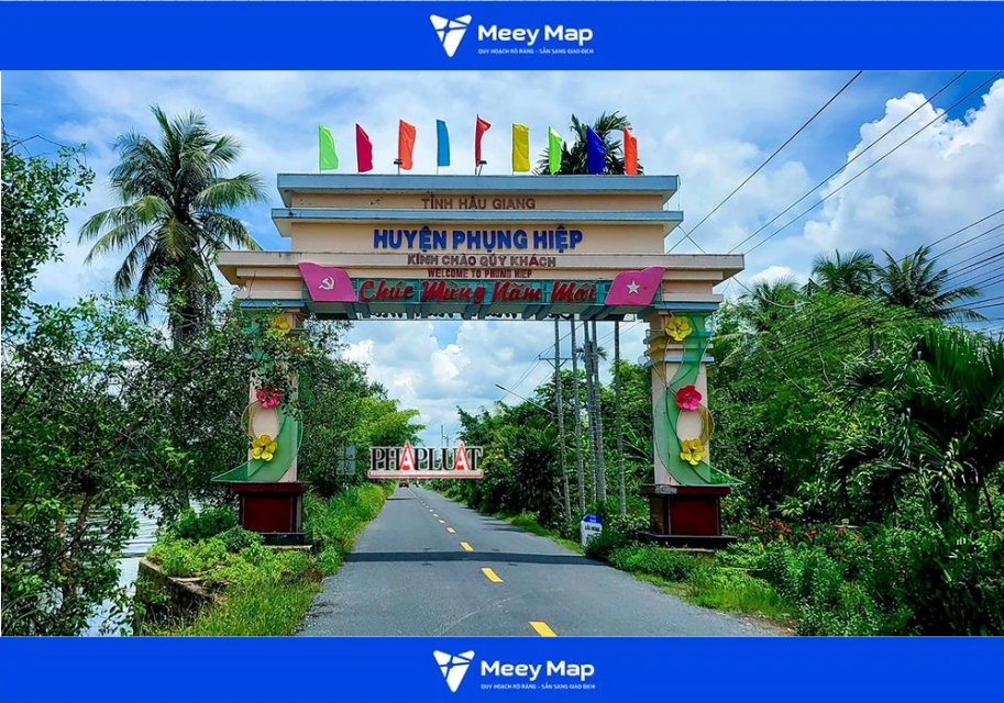 Bản đồ quy hoạch huyện Phụng Hiệp, Tỉnh Hậu Giang năm 2024 5 huyện Phục Hiệp, Hậu Giang