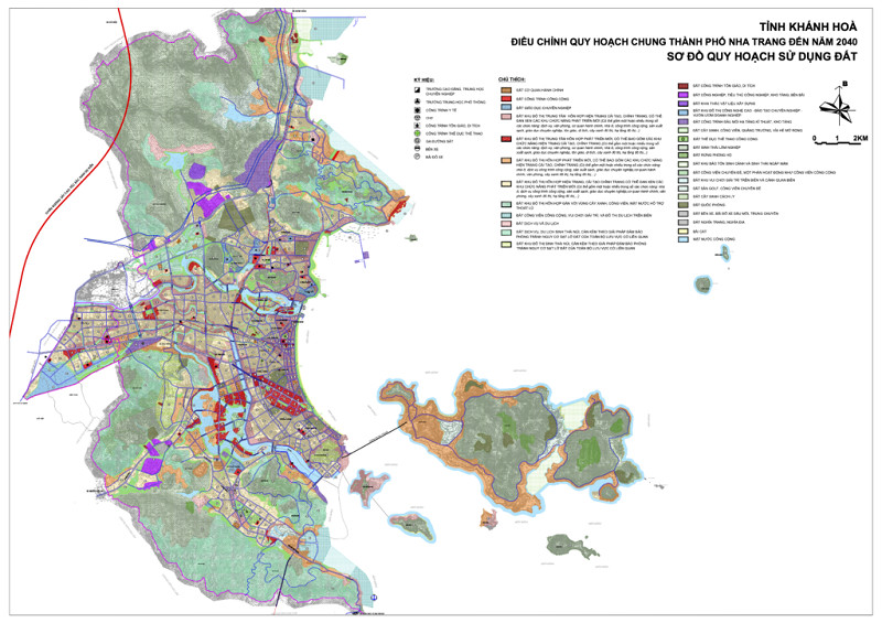 Bản đồ quy hoạch thành phố Nha Trang, Khánh Hòa năm 2024| Kế hoạch sử dụng đất 3 Quy hoạch sử dụng đất nha trang