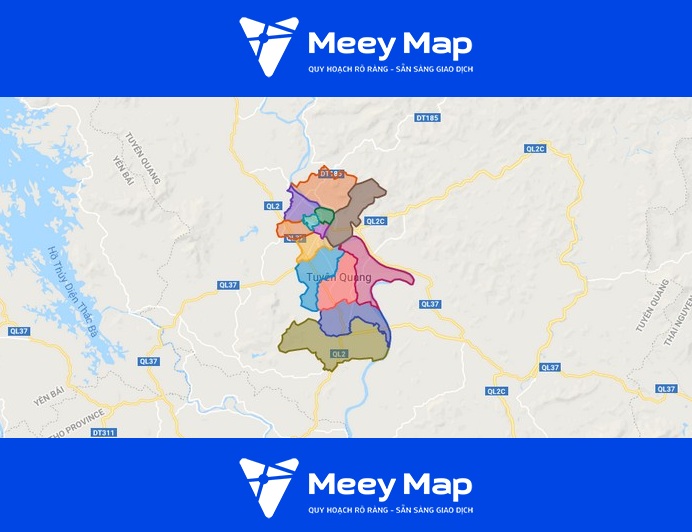 Bản đồ quy hoạch phường Mỹ Lâm, TP Tuyên Quang, Tuyên Quang 2024 8 Ban do phuong My Lam TP Tuyen Quang