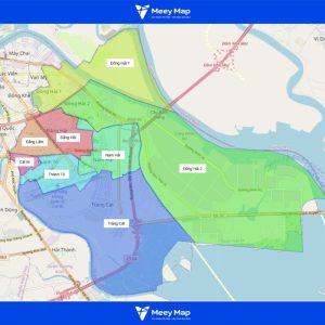Bản đồ quận Hải An, Hải Phòng