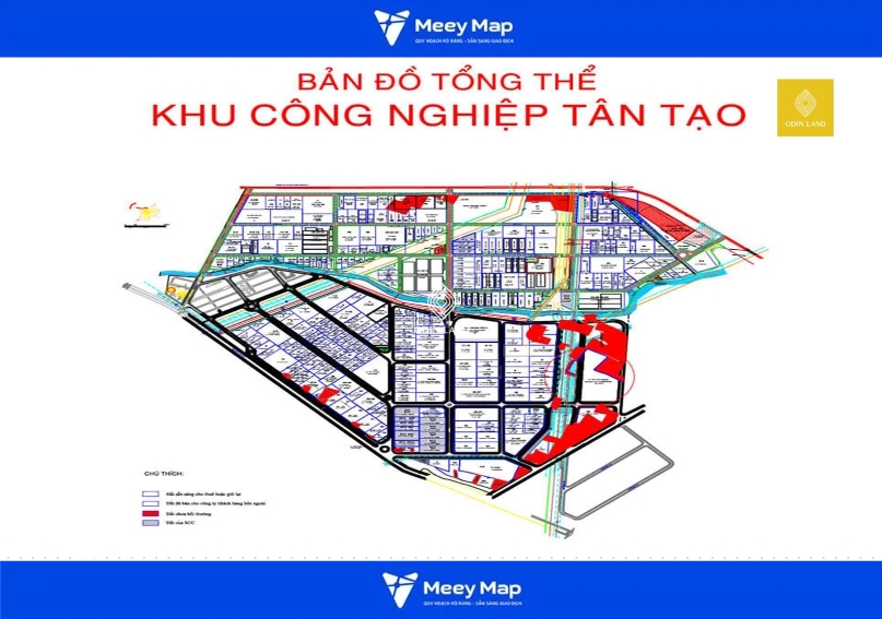 Khu Công Nghiệp Tân Tạo Bình Tân | Thông Tin Chi Tiết Không Thể Bỏ Qua 5 Bản đồ quy hoạch khu công nghiệp Tân Tạo