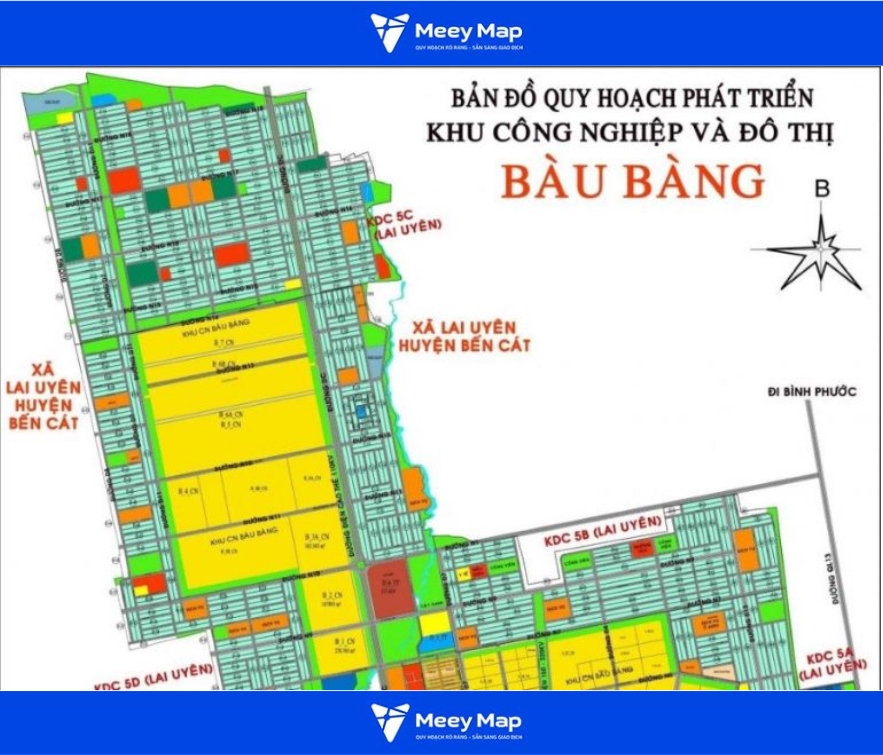 Khu Công Nghiệp Bàu Bàng Ở Đâu? Danh Sách Công Ty Tại KCN 3 Bản đồ quy hoạch phát triển khu công nghiệp và đô thị Bàu Bàng