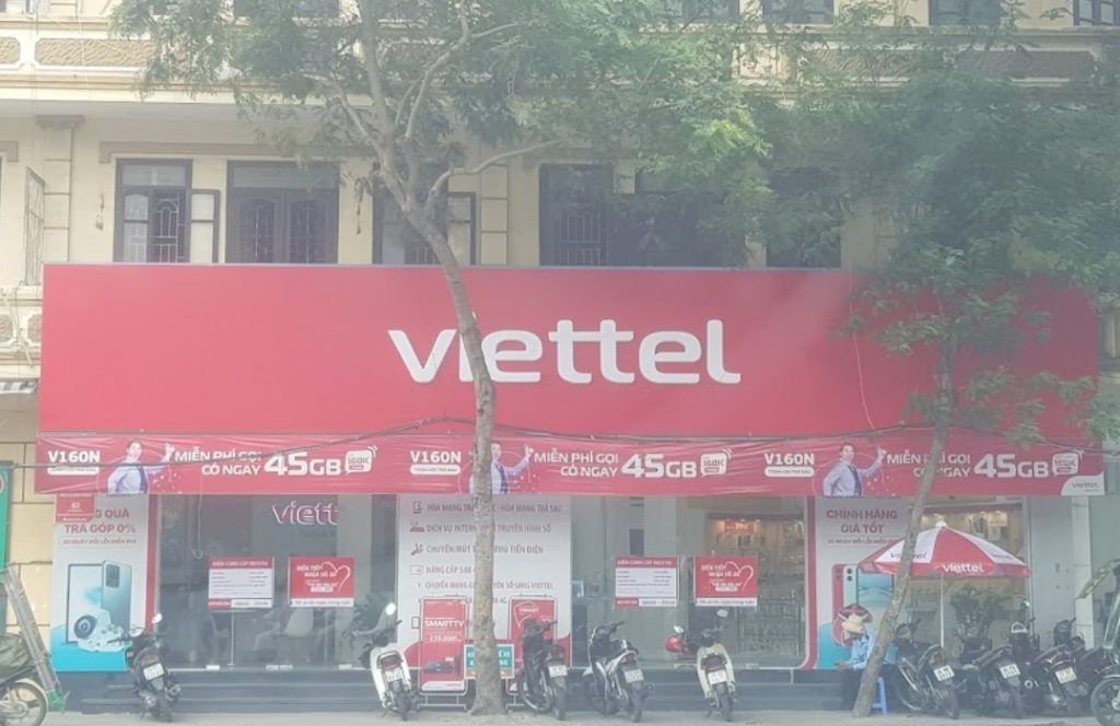 Cua Hang Le Viettel Trong Tan