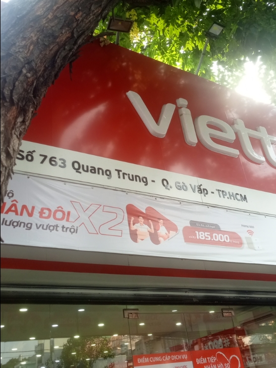 Cua Hang Viettel Quang Trung
