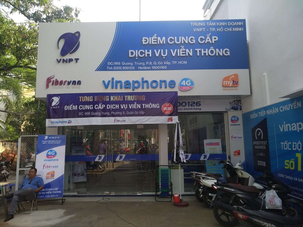 Cua hang VinaPhone quan Go Vap