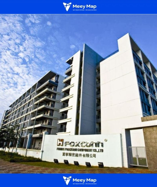 Khu Công Nghiệp Vân Trung - Bắc Giang & Danh sách công ty 3 Foxconn