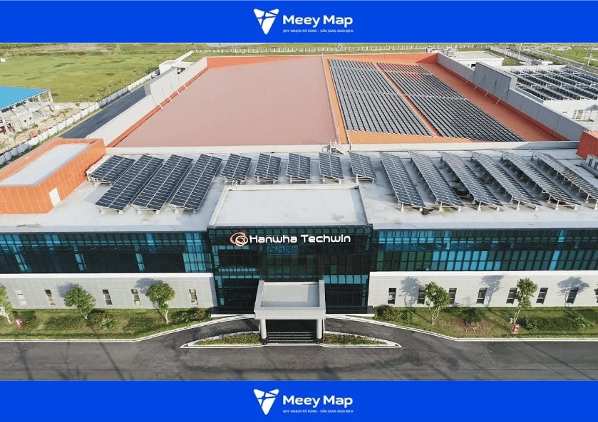 Khu Công Nghiệp Vân Trung - Bắc Giang & Danh sách công ty 10 Hanwha Techwin