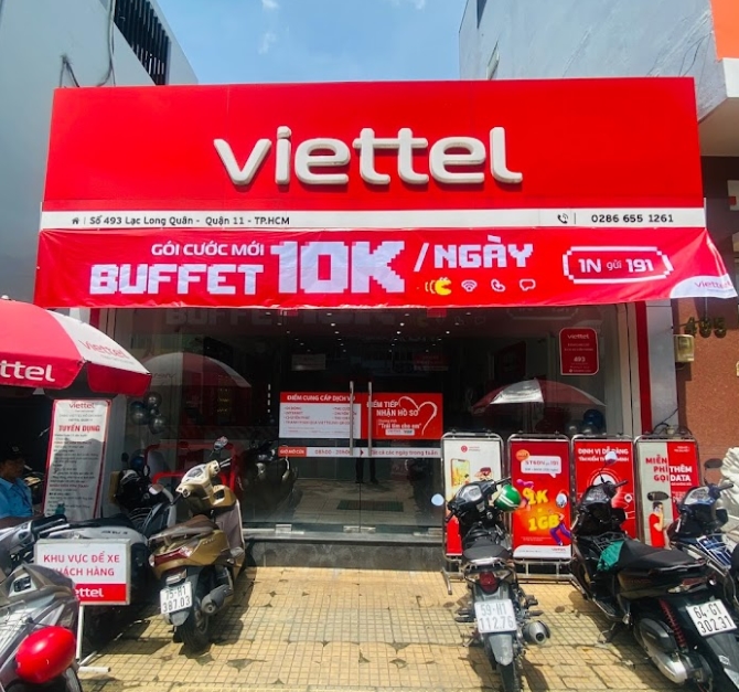 cua hang viettel lac long quan