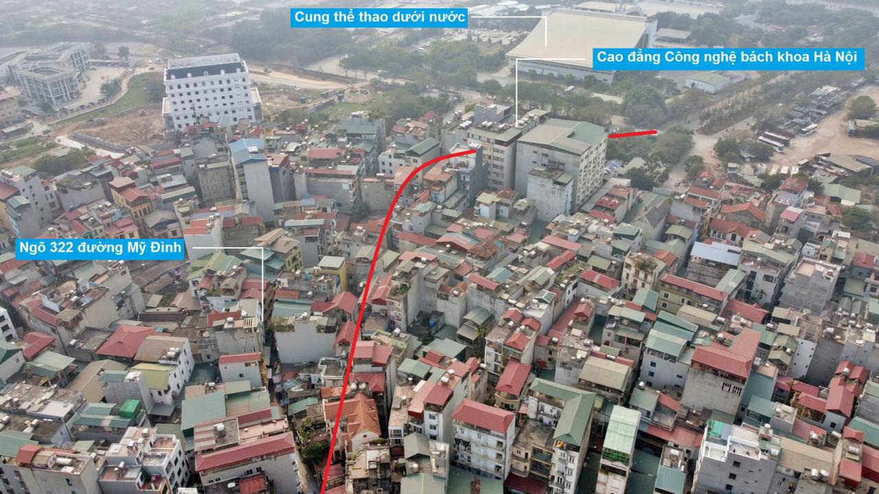Đường sẽ mở theo qui hoạch ở phường Mỹ Đình 1, Nam Từ Liêm, Hà Nội (phần 2) - Ảnh 3.