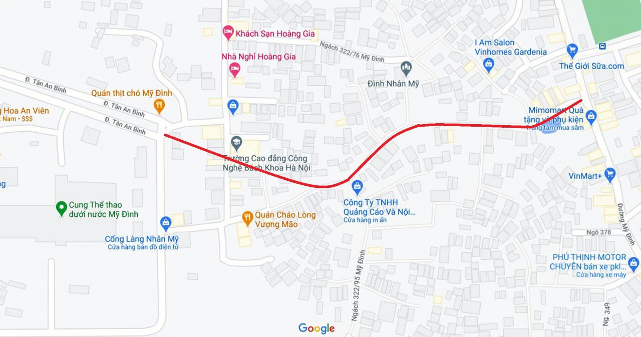 Đường sẽ mở theo qui hoạch ở phường Mỹ Đình 1, Nam Từ Liêm, Hà Nội (phần 2) - Ảnh 2.