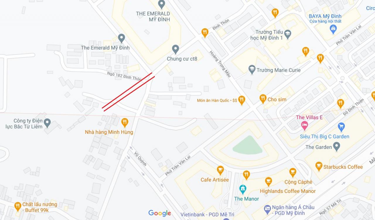 Đường sẽ mở theo qui hoạch ở phường Mỹ Đình 1, Nam Từ Liêm, Hà Nội (phần 2) - Ảnh 6.