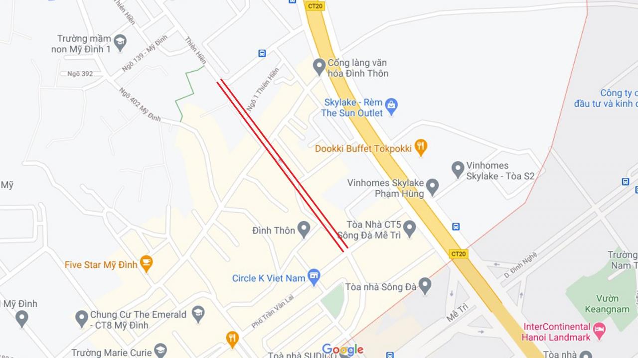 Đường sẽ mở theo qui hoạch ở phường Mỹ Đình 1, Nam Từ Liêm, Hà Nội (phần 2) - Ảnh 10.