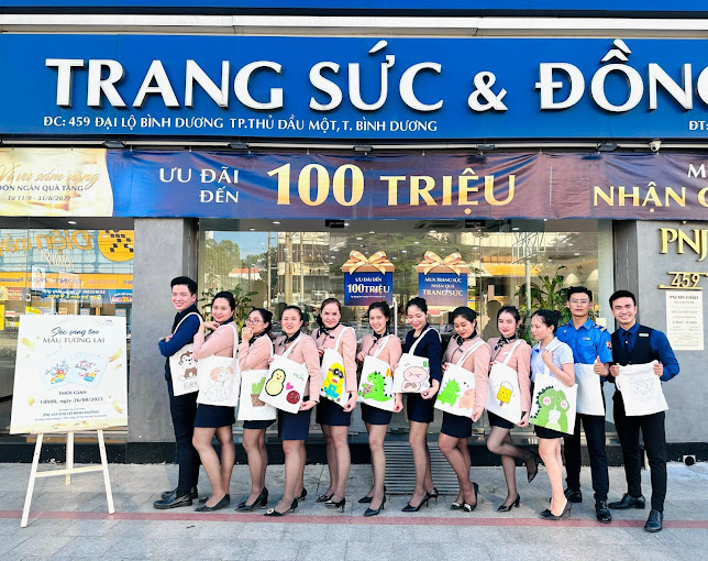 Full Danh Sách Cửa Hàng PNJ Tại Bình Dương Uy Tín, Chất Lượng 1 Cửa hàng trang sức PNJ 459 Đại Lộ Bình Dương