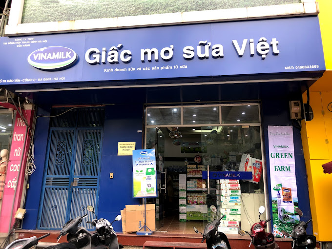 Cửa hàng "Giấc mơ sữa Việt" Vinamilk