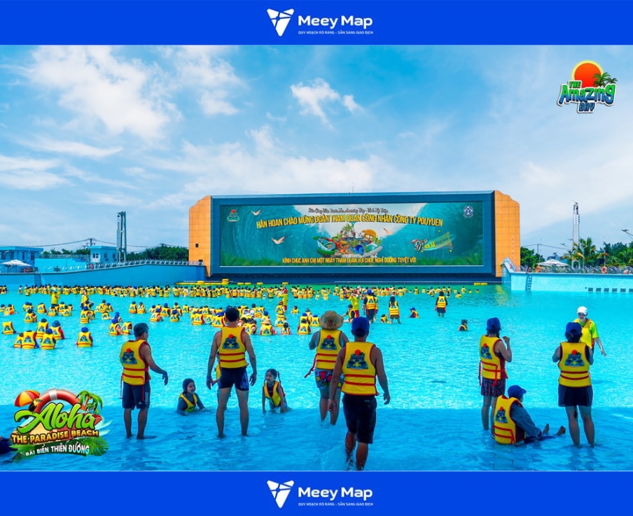 Review Công Viên Nước Sơn Tiên, Đồng Nai Chi Tiết Nhất 15 Bãi biển thiên đường (Aloha The Paradise Beach)