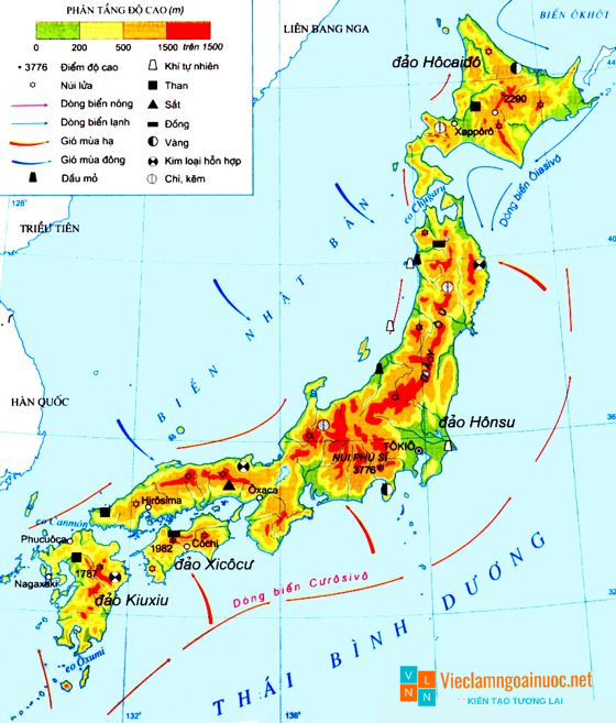 Bản đồ Nhật Bản5