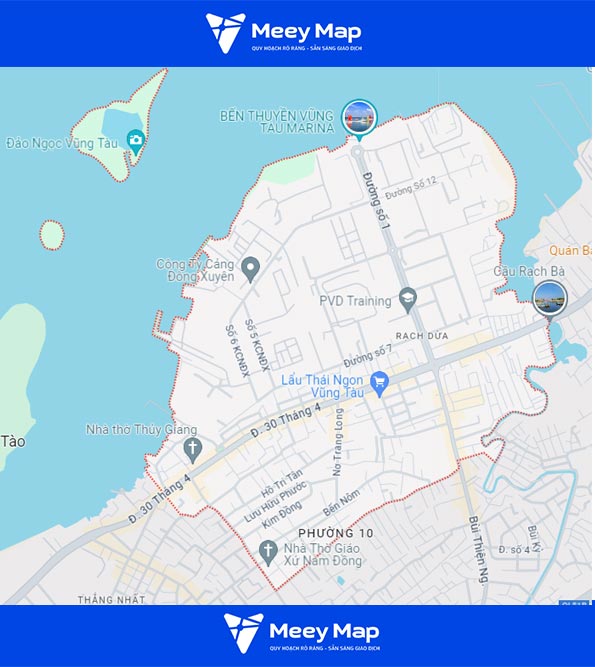 Bản đồ quy hoạch thành phố Vũng Tàu|Kế hoạch sử dụng Đất 25 Bản đồ Phường Rạch Dừa, Thành phố Vũng Tàu